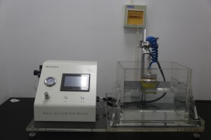 Gloves Air Leakage Test Device with ISO 374-2